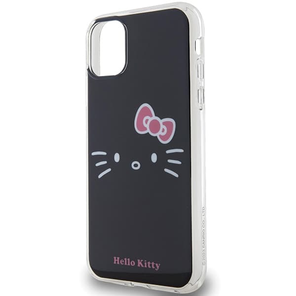 Hello Kitty ovitek IML Kitty Face za iPhone 11 / Xr - črn 6