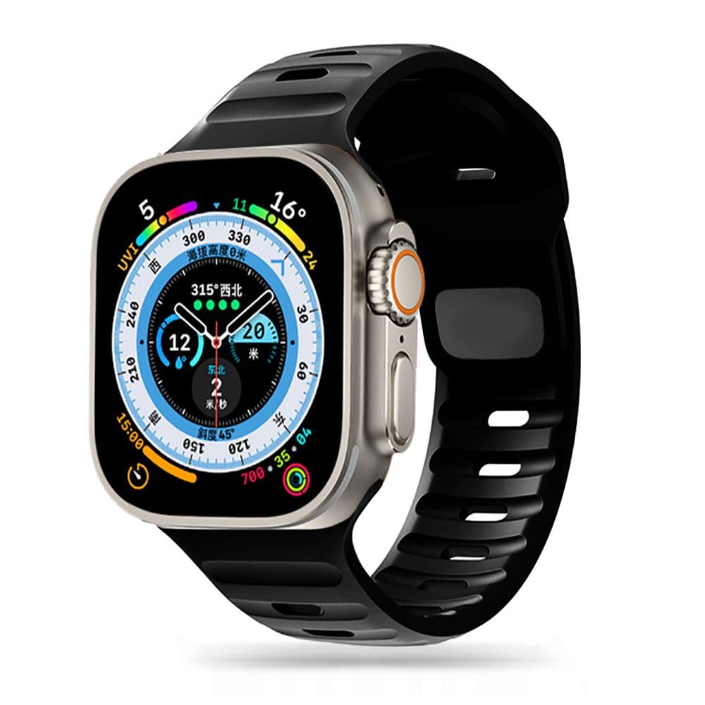 Trak IconBand Line za Apple Watch 42/44/45/49mm - črn