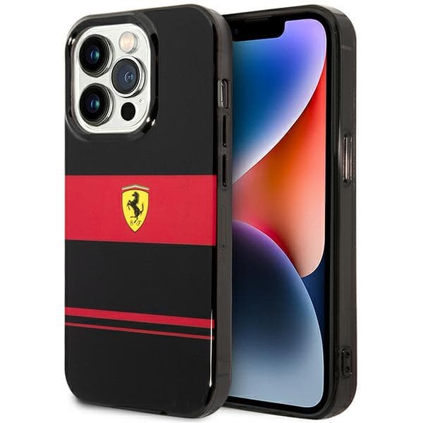 Ferrari FEHMP14LUCOK ovitek za iPhone 14 Pro 6.1" črn/črn MagSafe