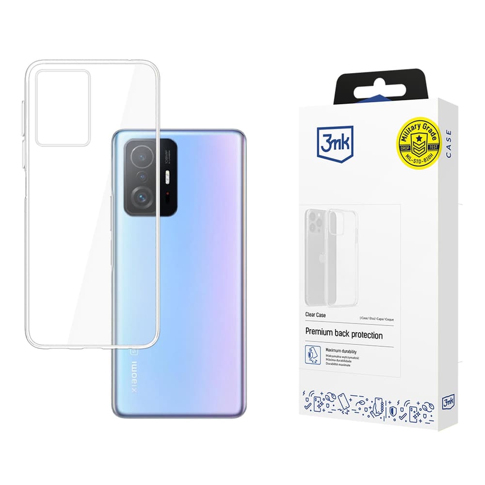 3mk Clear Case za Xiaomi 11T / 11T Pro - prozoren ovitek