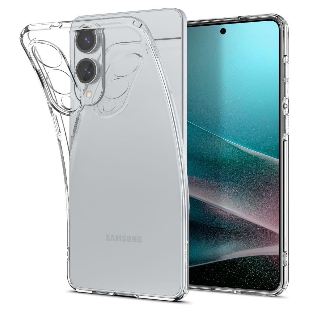 Spigen Liquid Crystal ovitek za Samsung Galaxy S25 Edge - prozoren