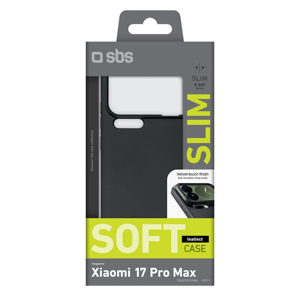 SBS Instinct ovitek za Xiaomi 17 Pro Max - črn 2