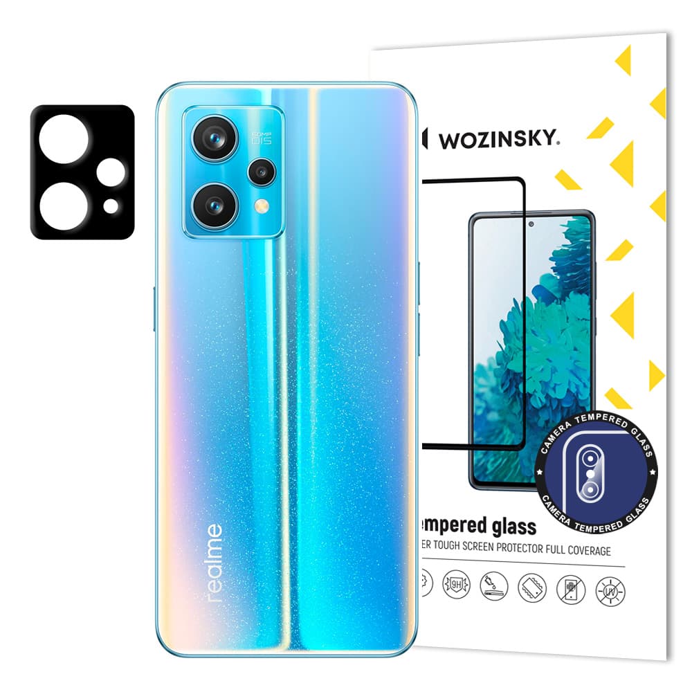 Wozinsky Full Camera Glass 9H kaljeno steklo za Realme 9 Pro+ (9 Pro Plus)