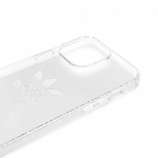 Adidas OR Protective Clear Case Glitter ovitek za iPhone 13 Pro Max (transparentno srebrna) 4