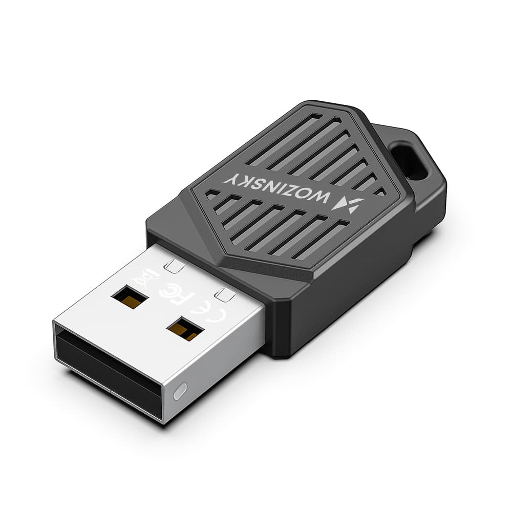 Wozinsky WAX-900 USB Wi-Fi 6 adapter z Bluetooth 5.4 - črn