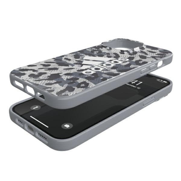 Ovitek Adidas OR SnapCase Leopard za iPhone 13 Pro Max - siv 6