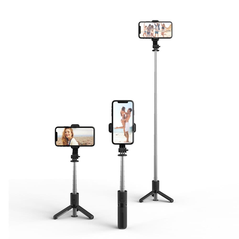 Tech-Protect L02S Bluetooth selfie palica s stativom do 72cm - črna 5