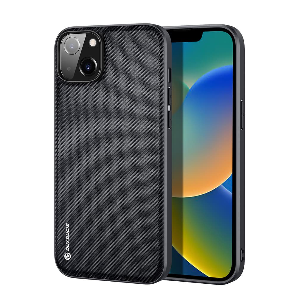 Ovitek Dux Ducis Fino za iPhone 14 Plus, najlon, črn