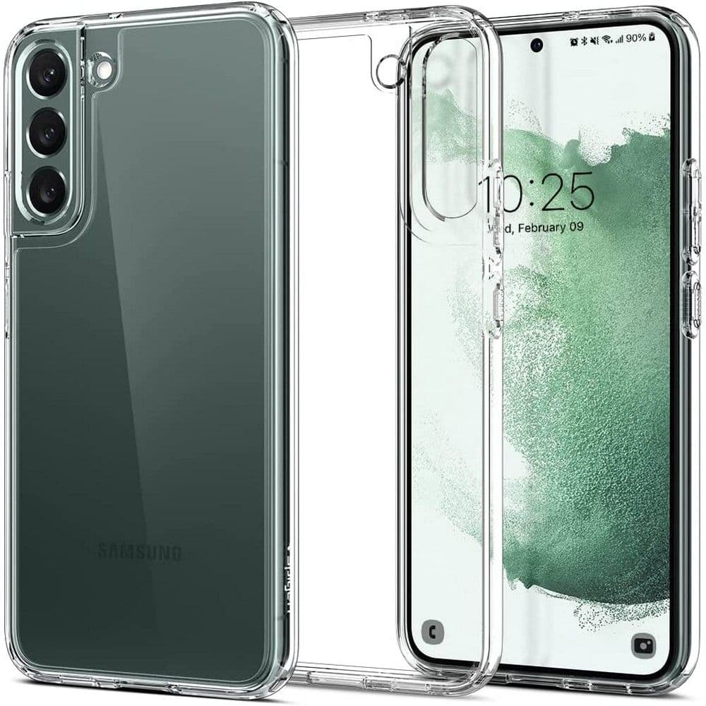 Spigen Ultra Hybrid ovitek za Samsung Galaxy S22, prozoren