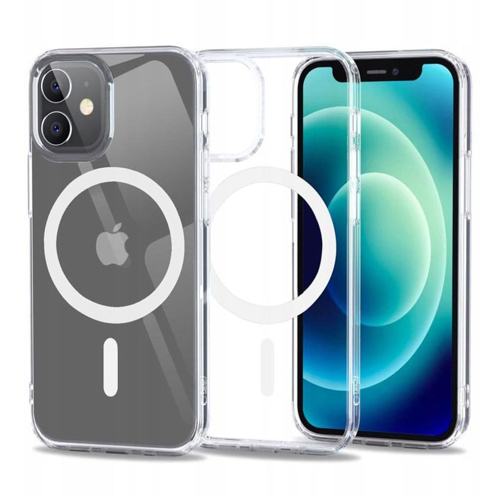 Tech-Protect FlexAir Hybrid MagSafe ovitek za iPhone 12 mini - prozoren