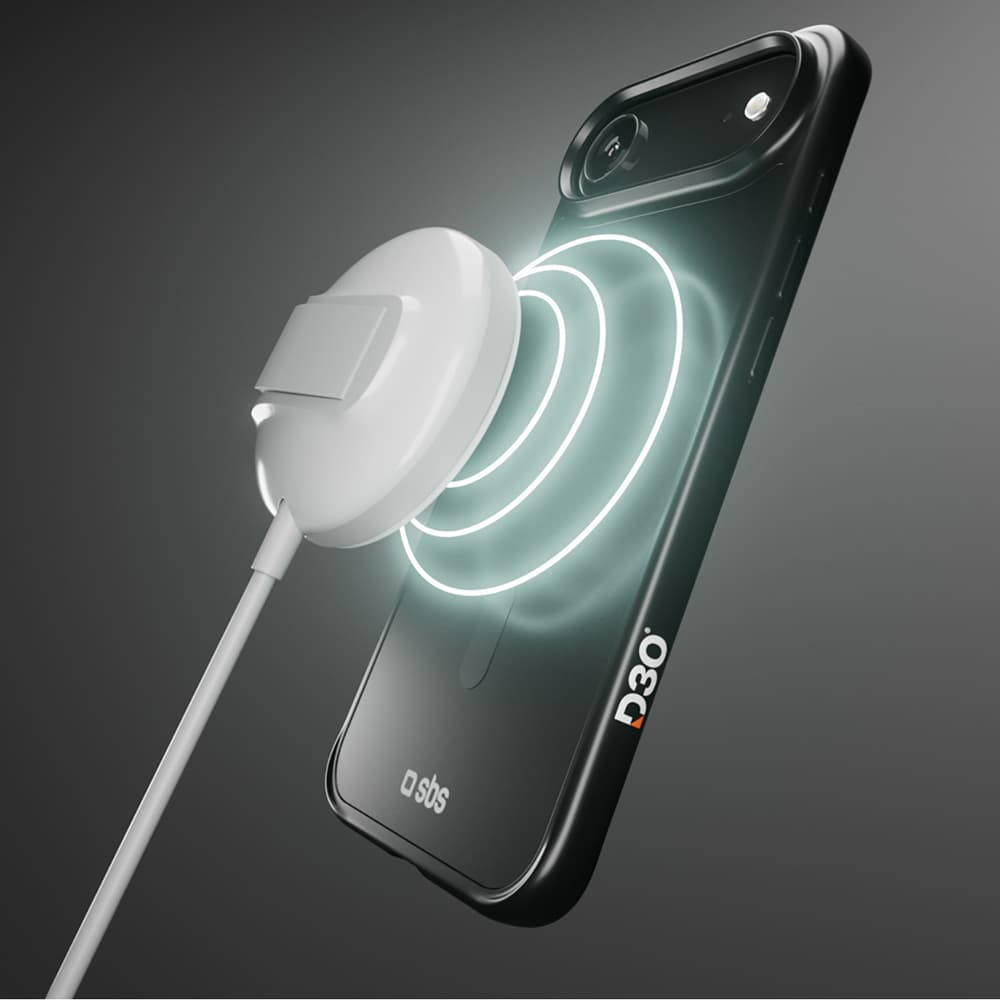 SBS Full Active Mag ovitek z D3O za iPhone 17 Air, črn 8
