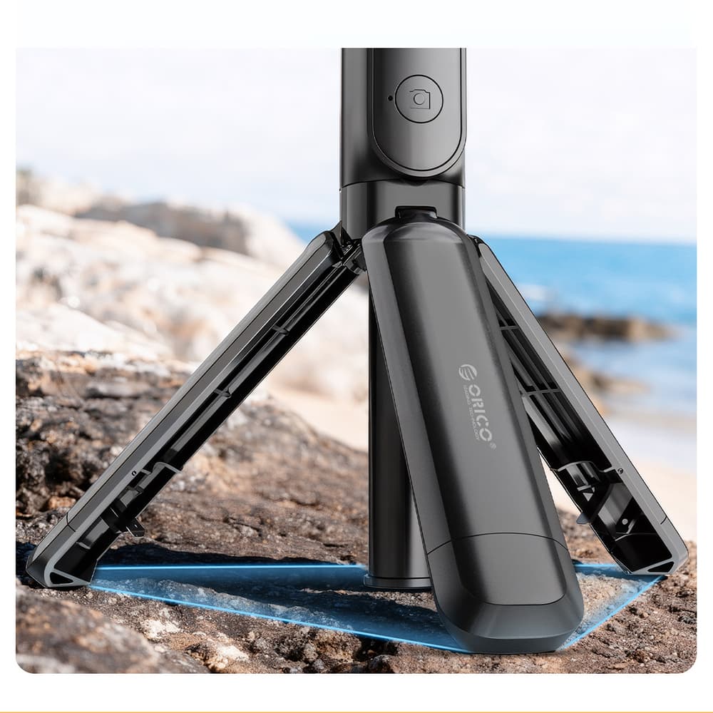 Orico SPV68 selfie palica z mini stativom, Bluetooth, 68 cm - črna 5
