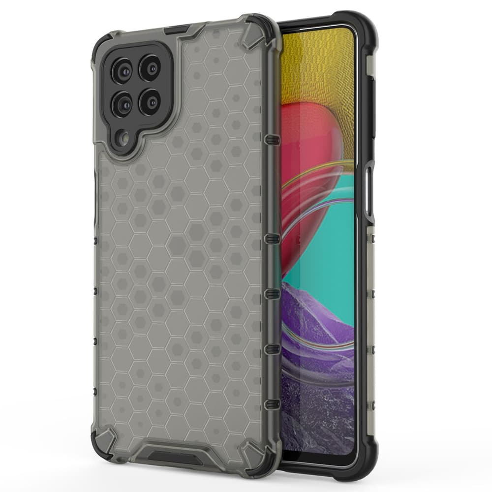 Ovitek Honeycomb za Samsung Galaxy M53 5G, črni