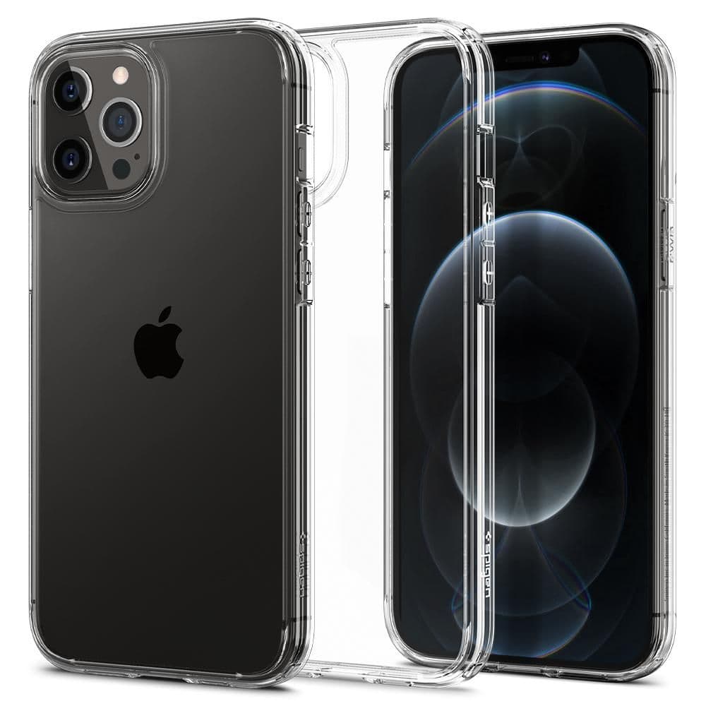 Spigen Ultra Hybrid ovitek za iPhone 12 / iPhone 12 Pro - prozoren