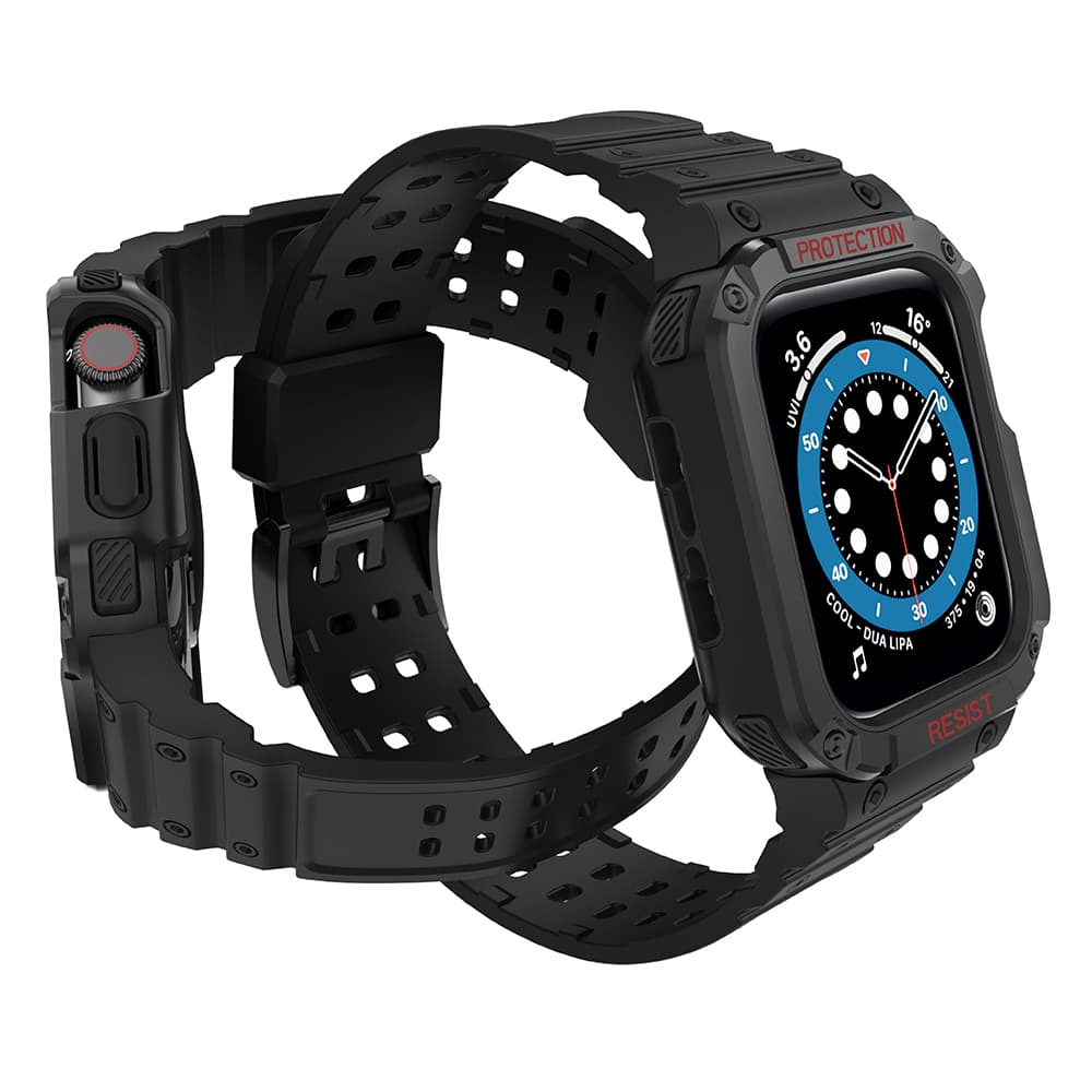 Hurtel Protect Strap Band za Apple Watch 38/40/41mm, črna 3