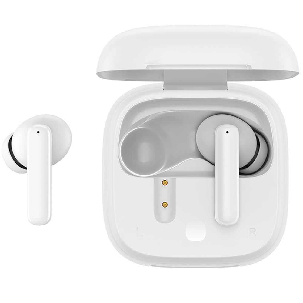 QCY T13 ANC slušalke, čepki z ANC, IPX5, Bluetooth 5.3 - bele 5