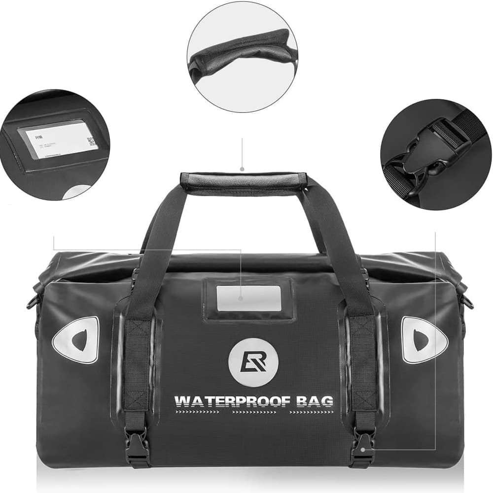 Rockbros AS-005BK vodotesna motoristična torba 55l - črna 2
