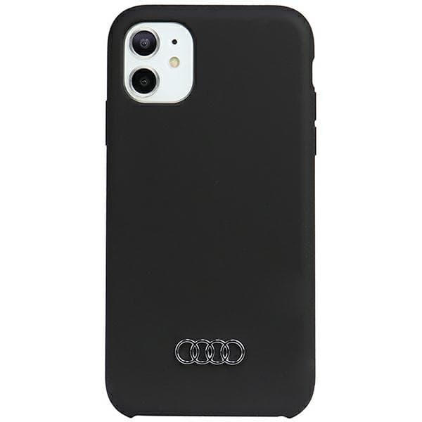 Ovitek Audi Silikonski za iPhone 12/12 Pro 6.1" črn