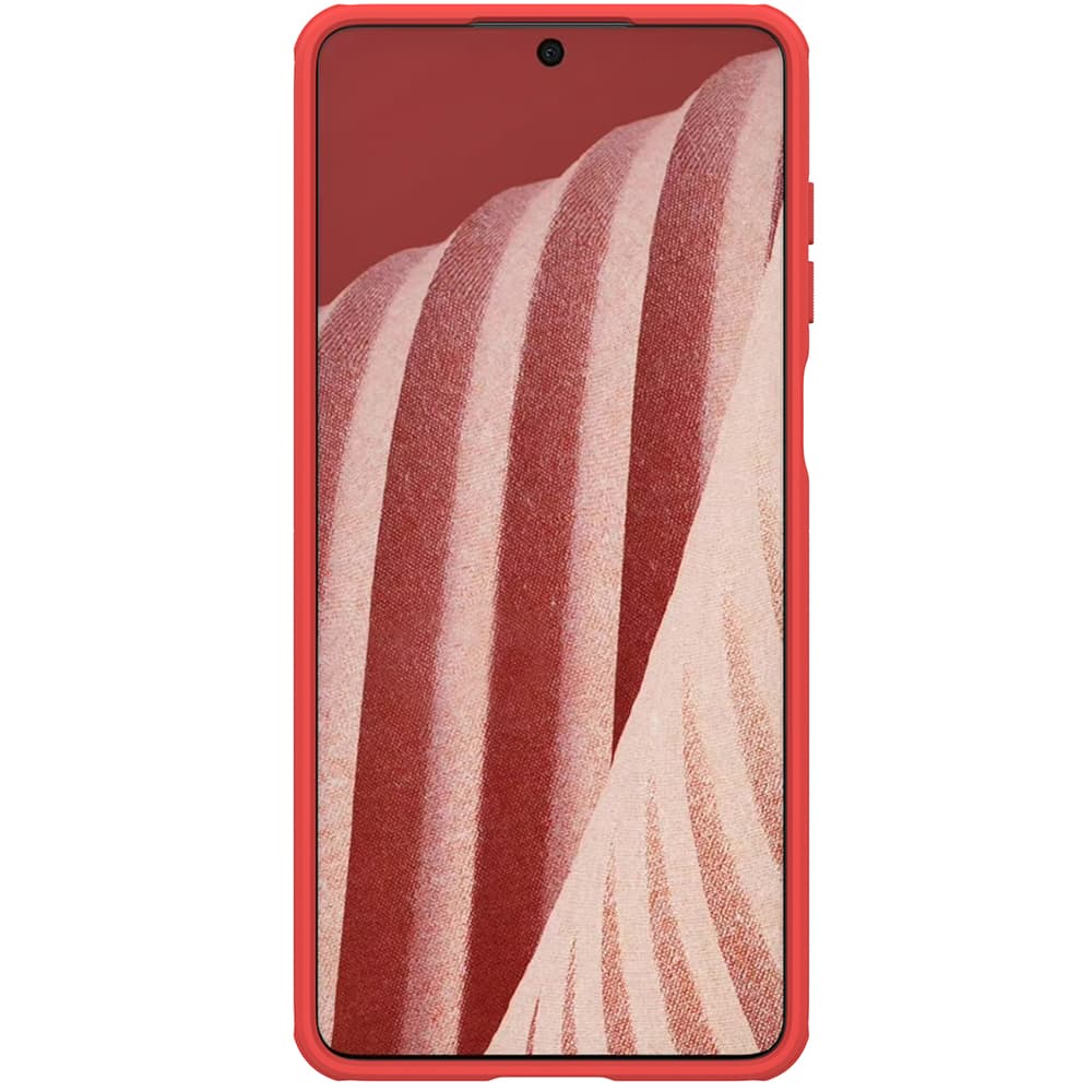 Nillkin Super Frosted Shield Pro ovitek za Samsung Galaxy A73 rdeč 3