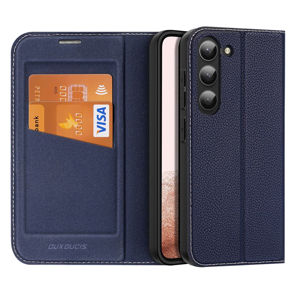 Dux Ducis Skin X2 etui Samsung Galaxy S23+ flip (modra)