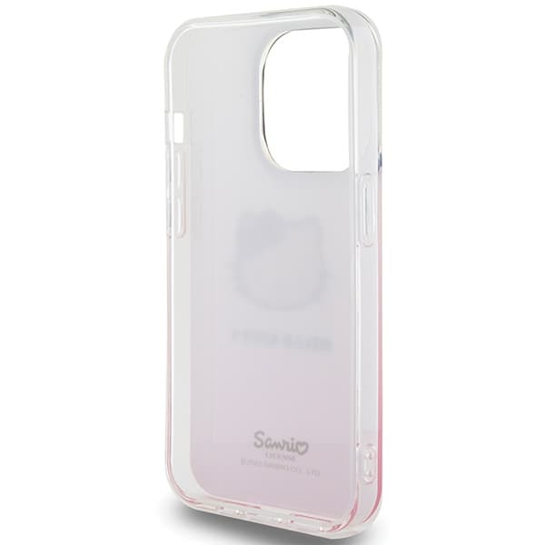 Hello Kitty ovitek IML Gradient Electrop Kitty Head za iPhone 13 Pro Max - roza 7