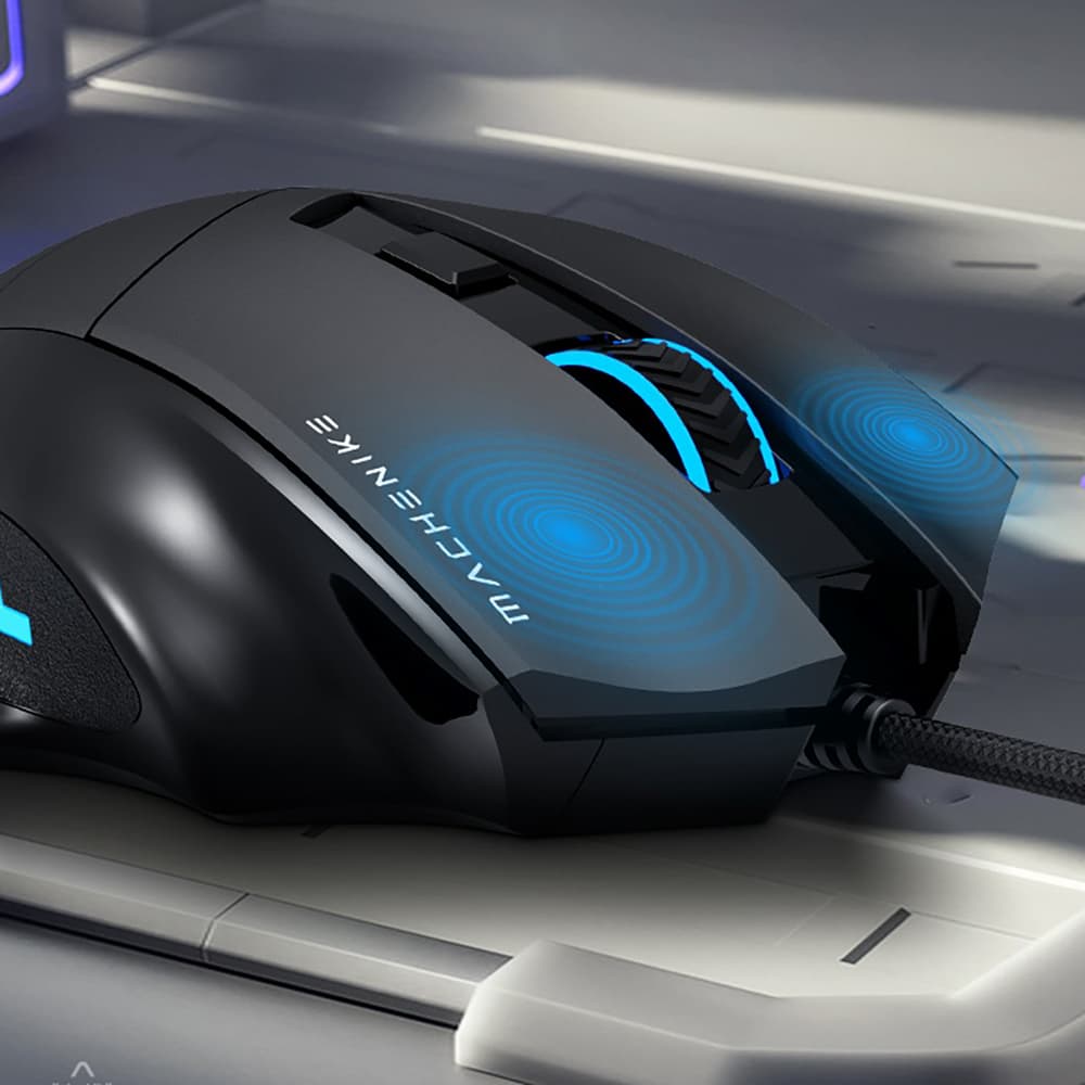 Machenike M3 žična gaming miška, črna 3