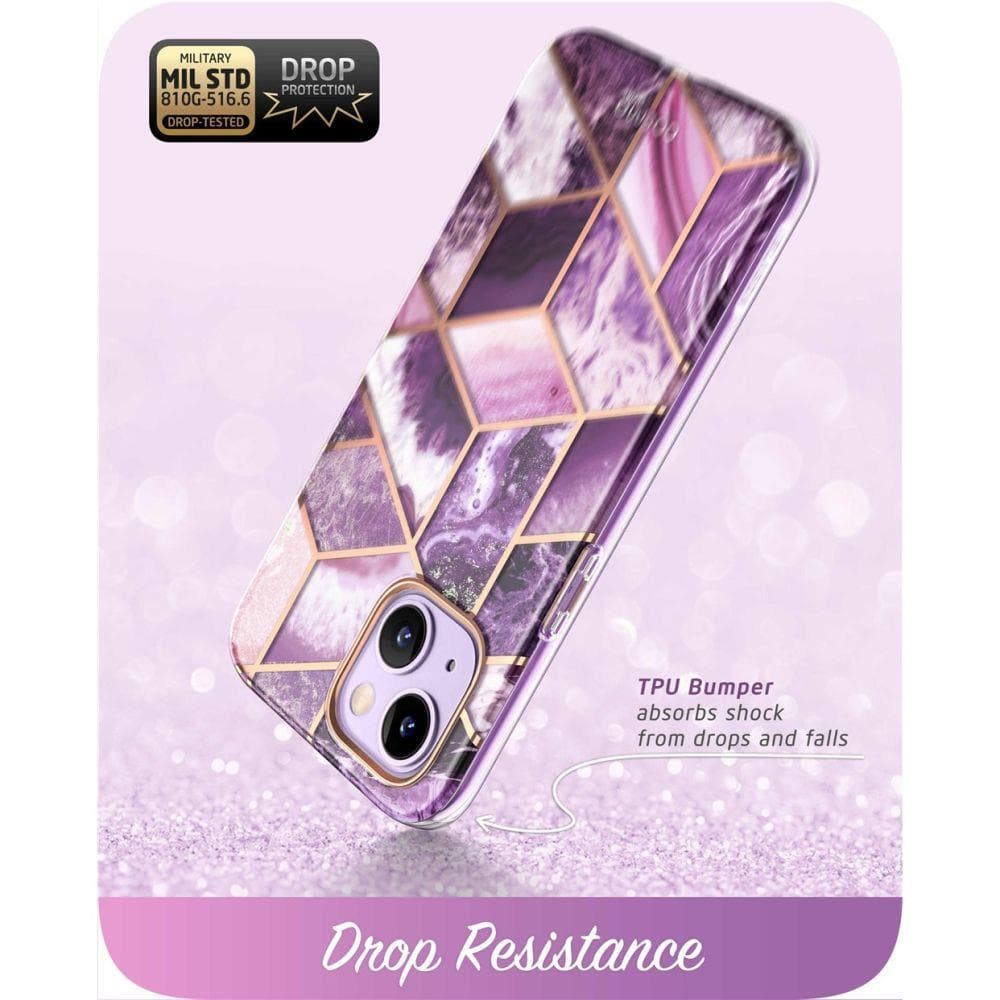 Supcase Cosmo ovitek za iPhone 14 Plus - roza marmor 2