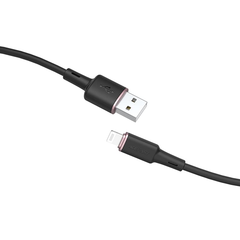Acefast kabel MFI USB - Lightning 1.2m, 2.4A - Črn 2
