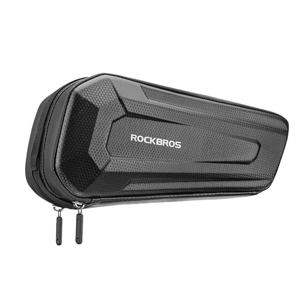 Rockbros B66 vodoodporna torba za kolo na okvir, 1,5L, črna