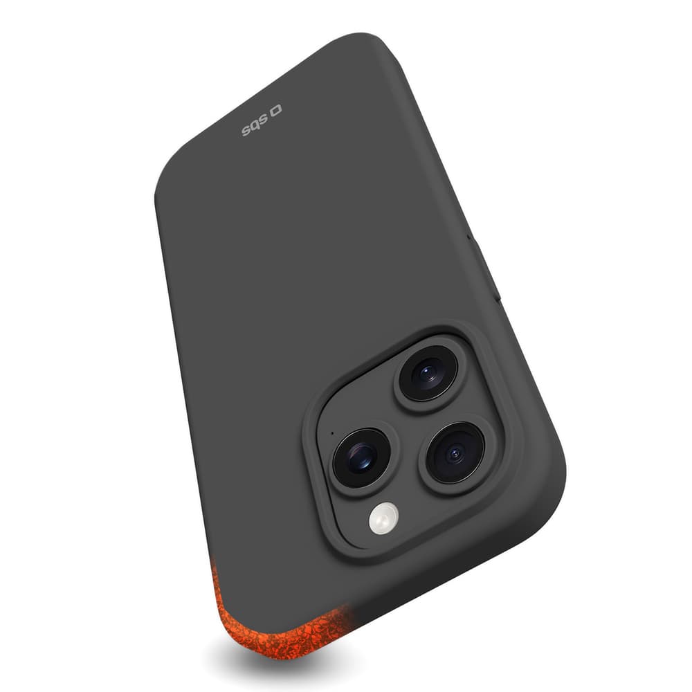 SBS D3O ohičitna torbica za iPhone 15 Pro - črna 5