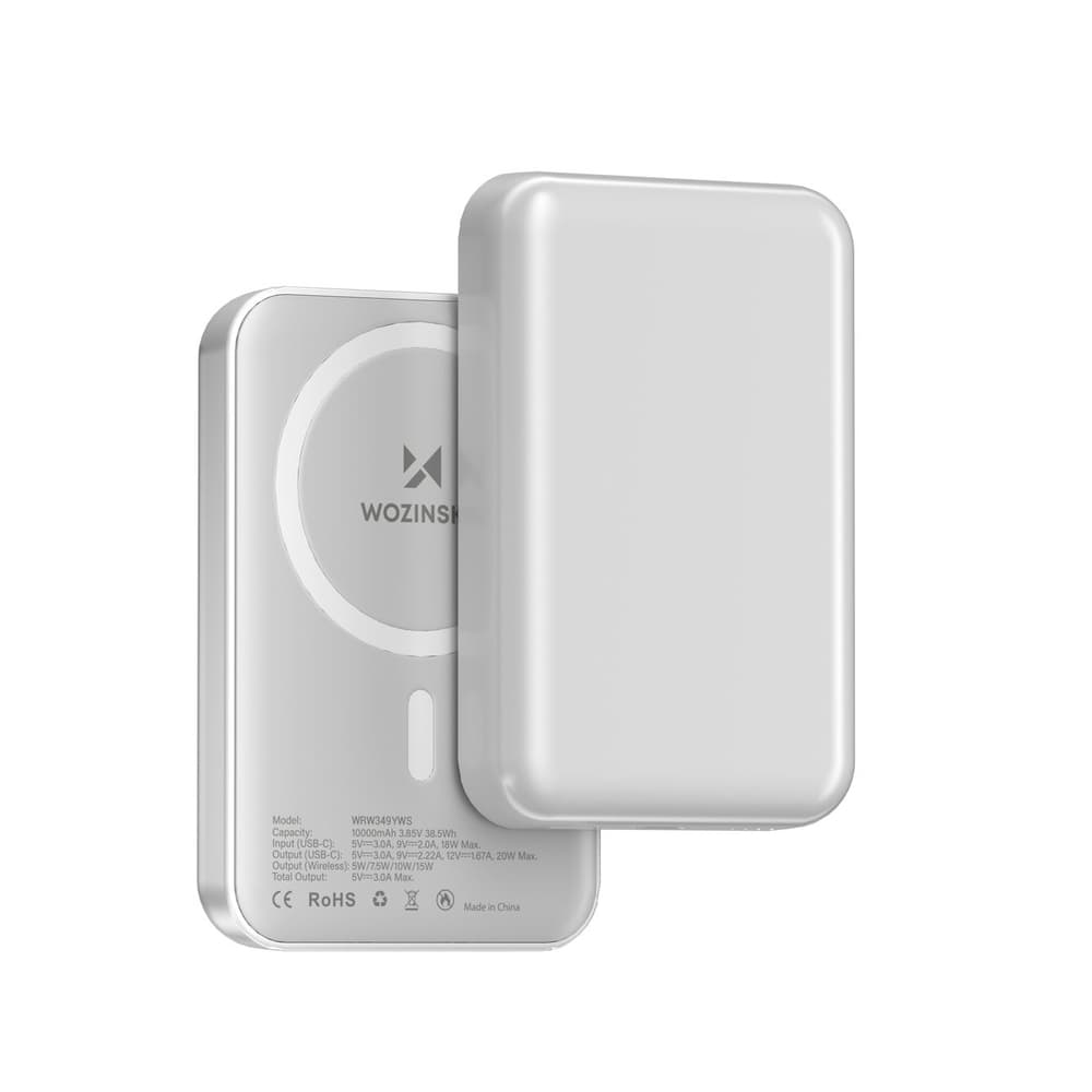 Wozinsky WRW349YWS 10000 mAh MagSafe Power Bank - Bela
