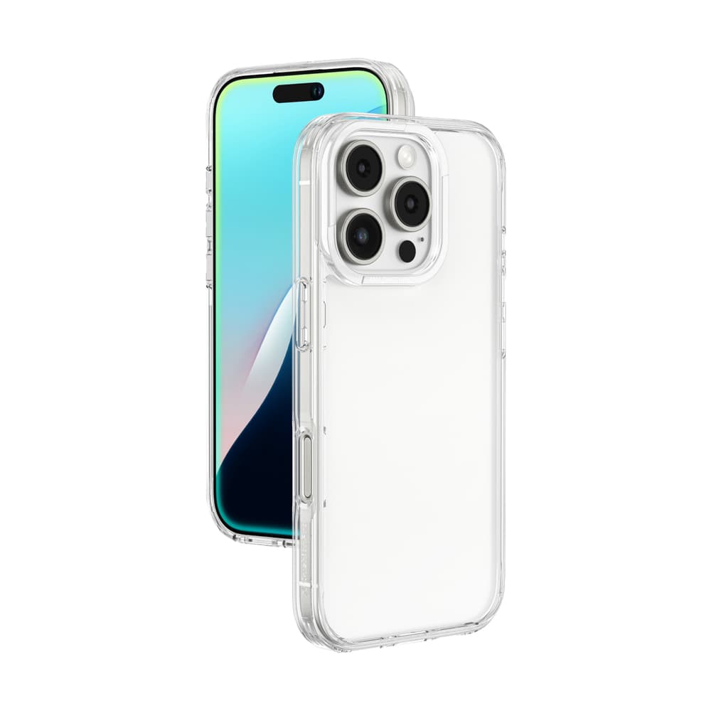 Ovitek AmazingThing Minimal za iPhone 16 Pro Max (Silikon) - Prozoren