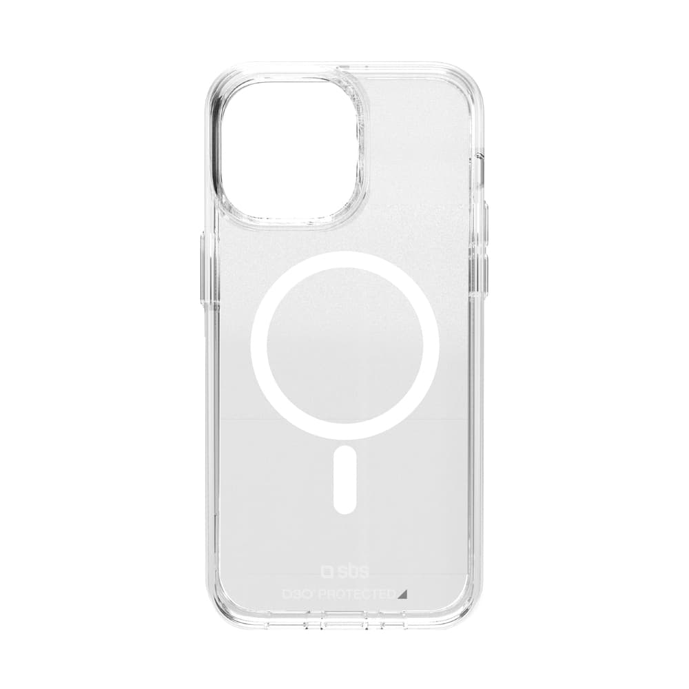 SBS Extreme Mag D3O MagSafe ovitek za iPhone 16 Pro Max - prozoren