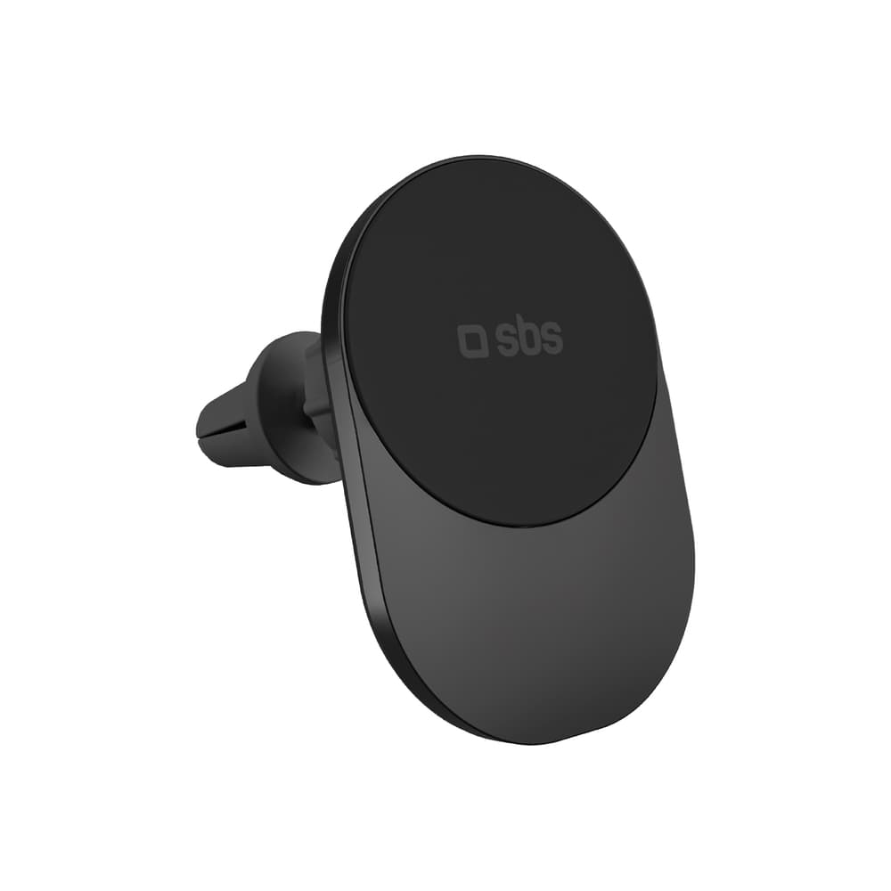 SBS Qi2 brezžični polnilni nosilec MagSafe - črn