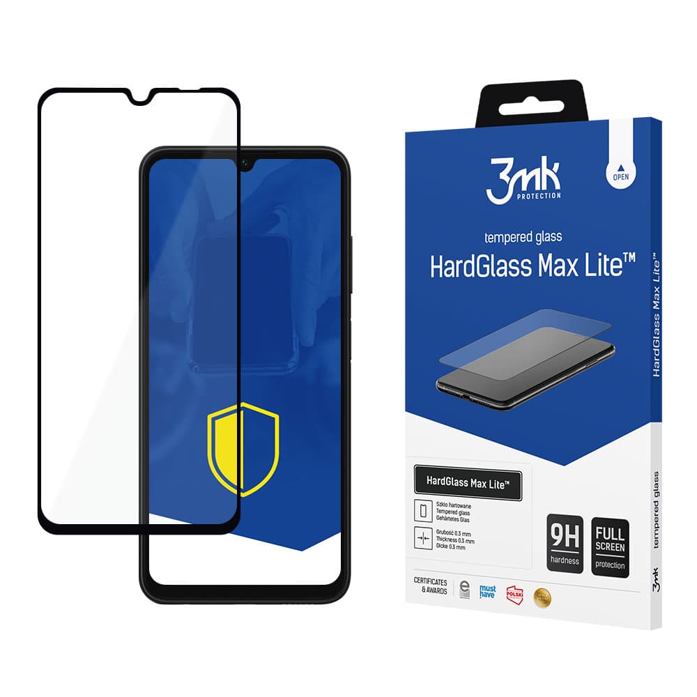 3mk HardGlass Max Lite™ steklo 9H za Samsung Galaxy A05s