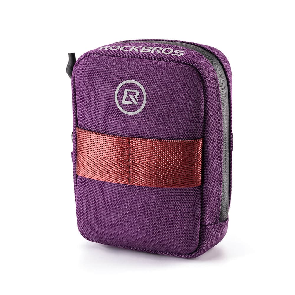 Rockbros F006 kolesarska torbica za sedlo 0,35 l - vijolična 2