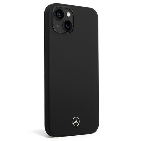 Mercedes silikonski ovitek za iPhone 14 Plus, črn 3