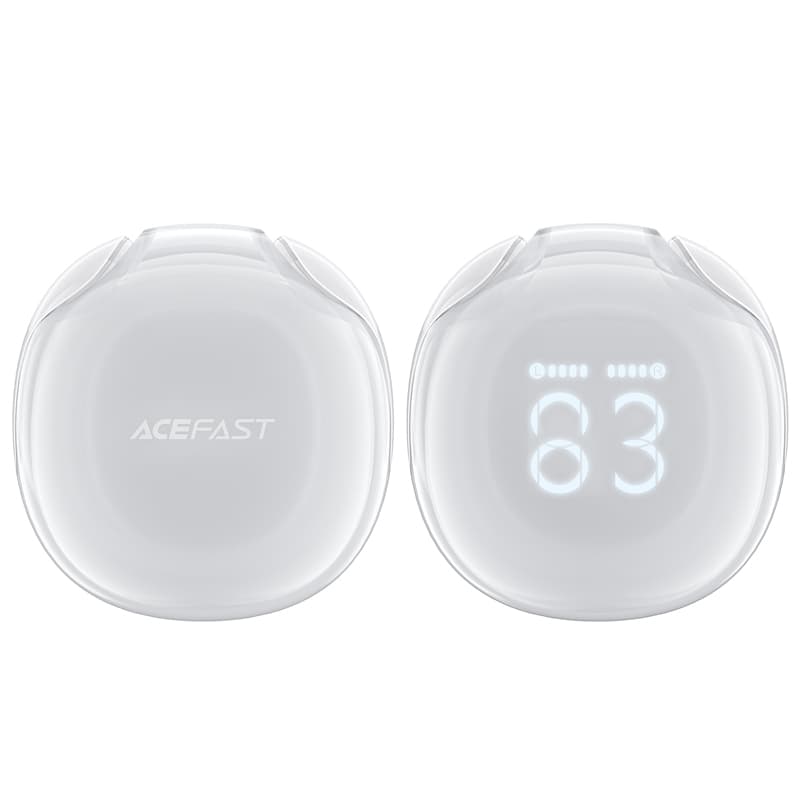 Acefast T9 Bluetooth 5.3 brezžične slušalke, bele 3