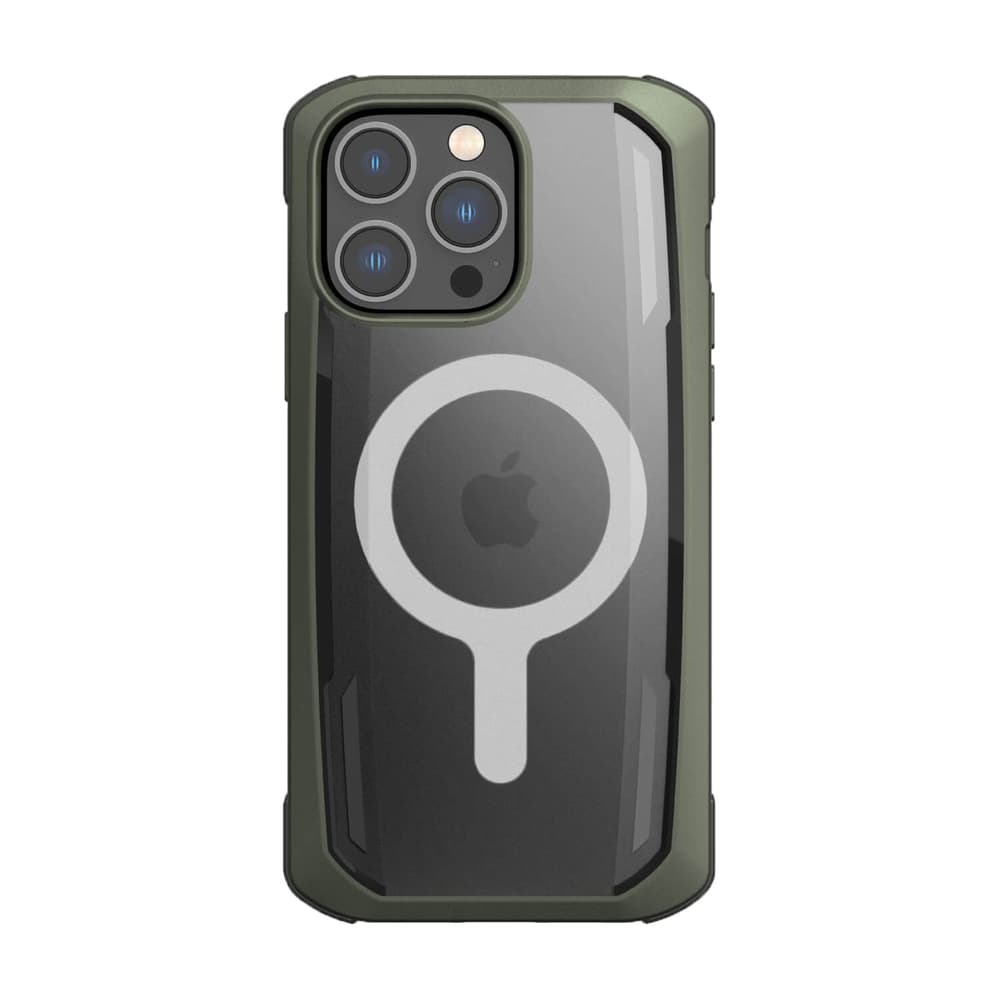 Raptic X-Doria Secure ovitek za iPhone 14 Pro Max z MagSafe, zelen