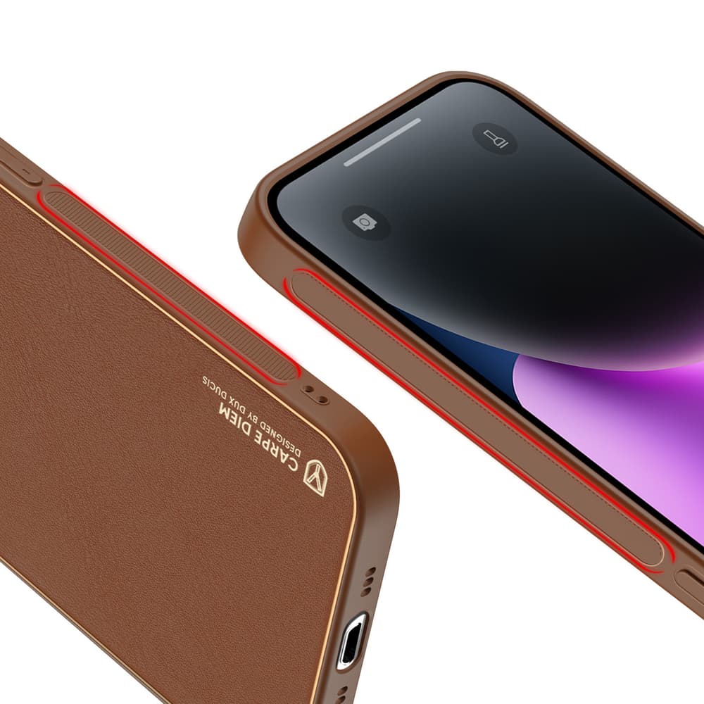 Dux Ducis Yolo etui za Apple iPhone 14, rjav 8