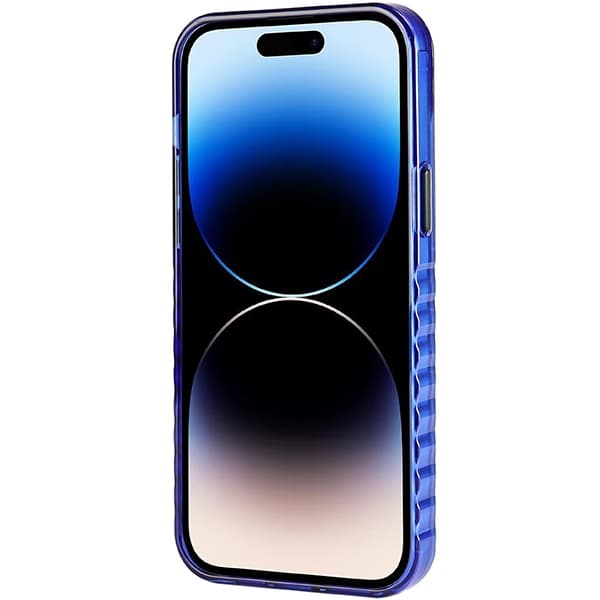 Audijeva ovitek MagSafe Big Logo IML za iPhone 14 Pro - moder 5