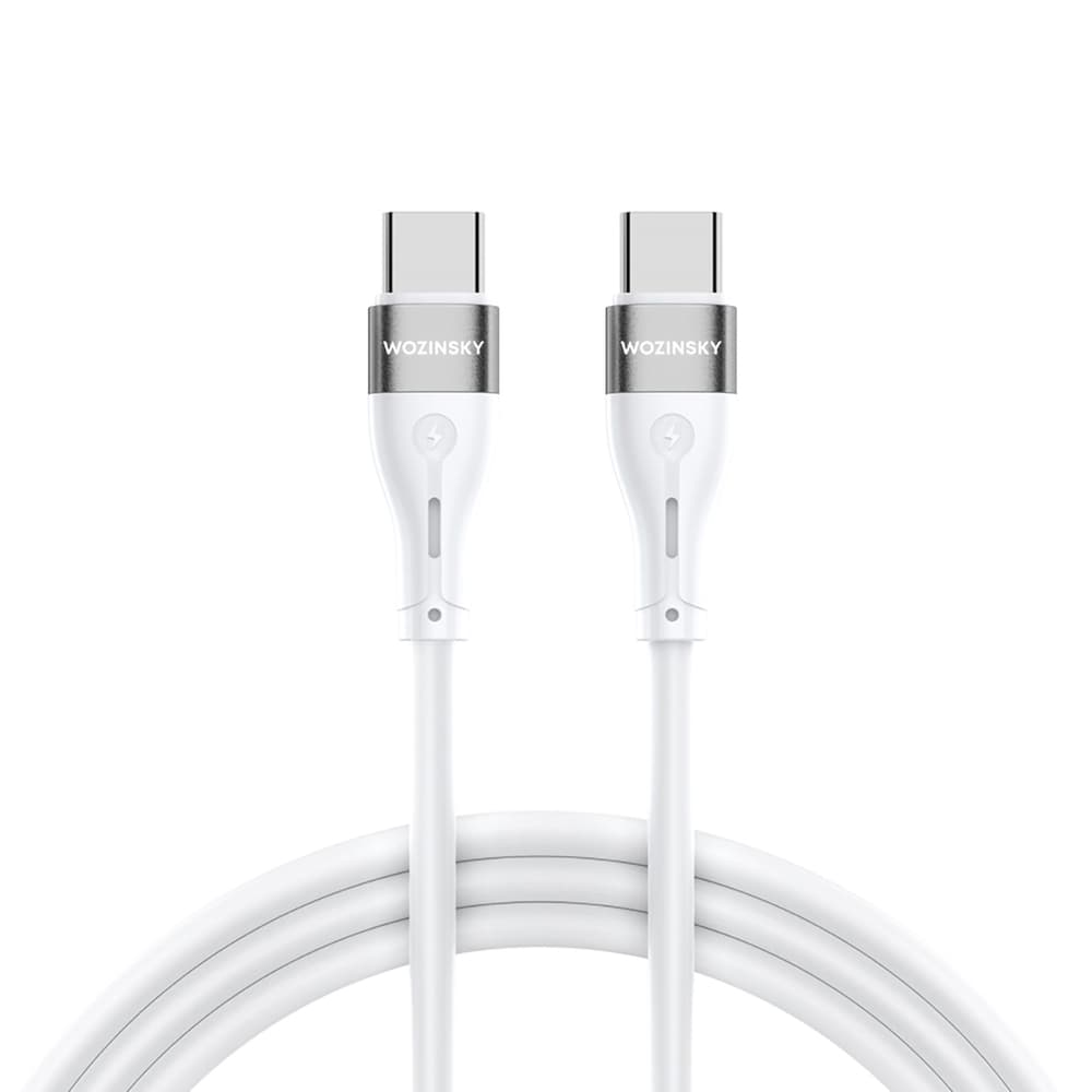 Kabel Wozinsky WSTCC2 USB-C / USB-C PD 65W, 2m, bel