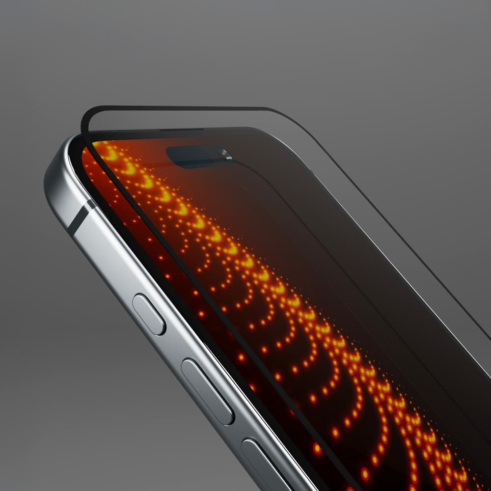 SBS D3O zaščitno steklo z okvirjem za iPhone 16 Pro Max 5