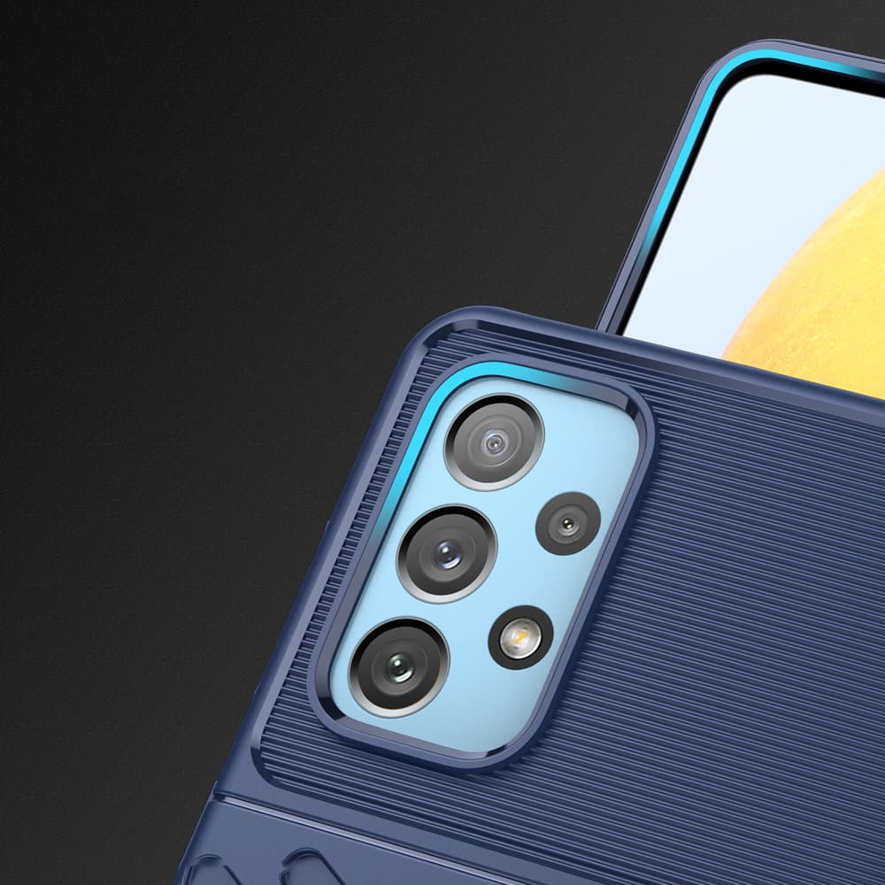 Hurtel Thunder Case prožno oklepno ovitka za Samsung Galaxy A73 modra 4
