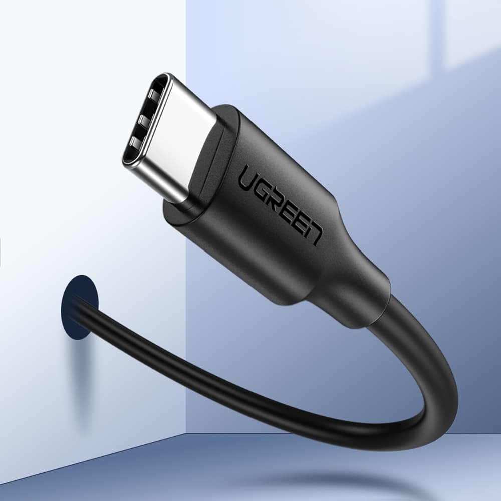 Ugreen US286 USB-C - USB-C kabel 2m, 3A, PDQC - črn 8