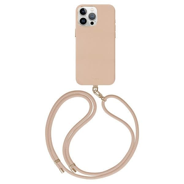 Uniq Coehl Muse Magnetic Charging ovitek za iPhone 15 Pro Max - bež