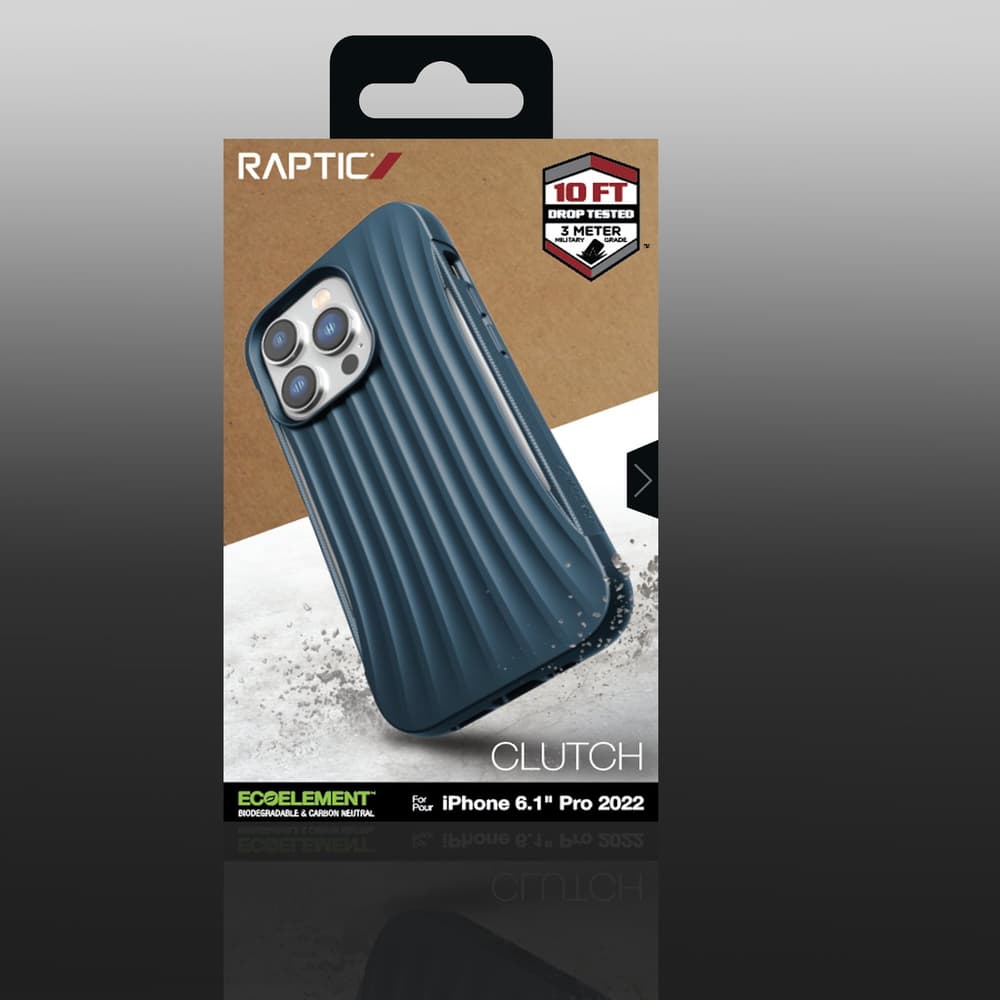 Raptic X-Doria Clutch ovitek za iPhone 14 Pro, moder 5