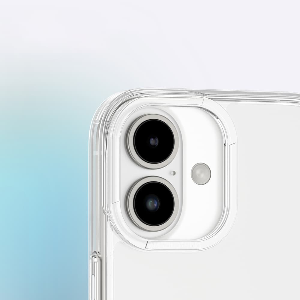 AmazingThing Minimal ovitek za iPhone 16 Plus - silikonski, prozoren 6