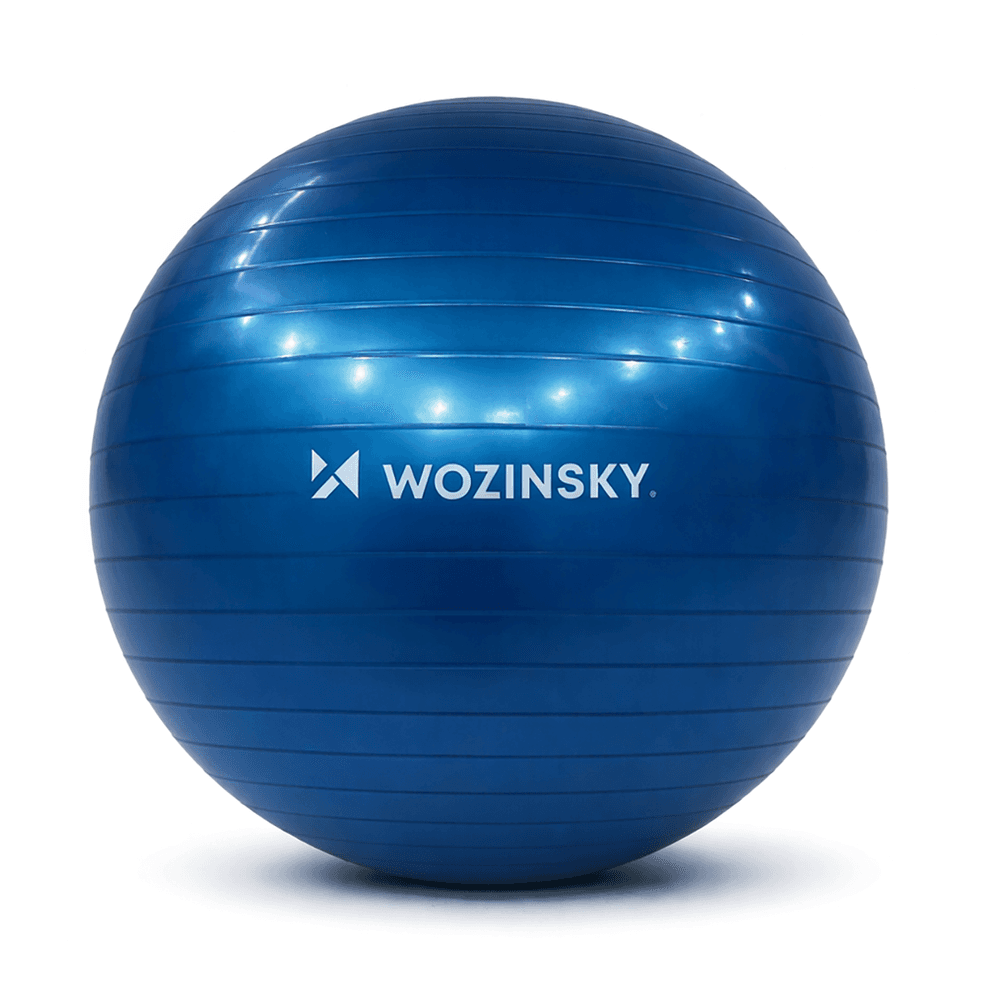 Wozinsky WGB65BL žoga za vadbo, 65 cm, modra