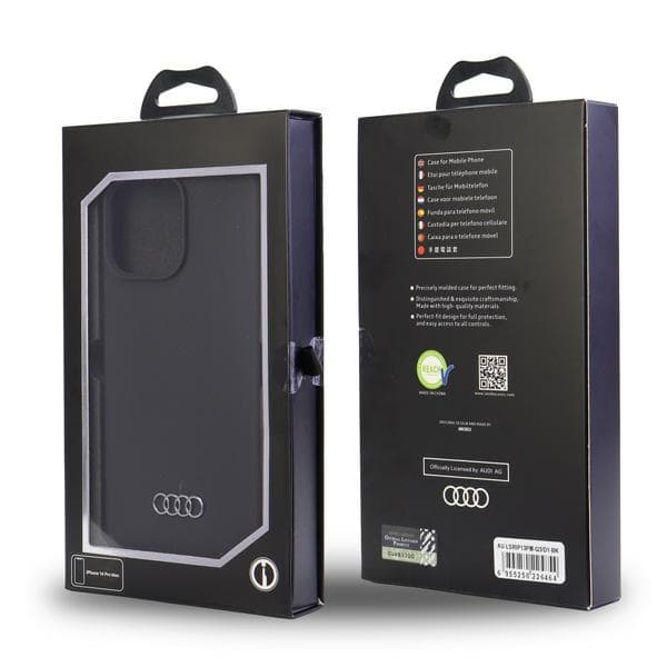 Audi silikonski ovitek za iPhone 13 Pro Max (6.7") - črn 7